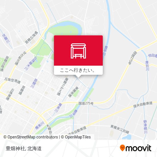 豊畑神社地図