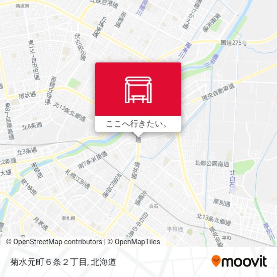 菊水元町６条２丁目地図