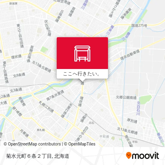 菊水元町６条２丁目地図