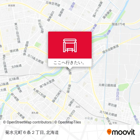 菊水元町６条２丁目地図
