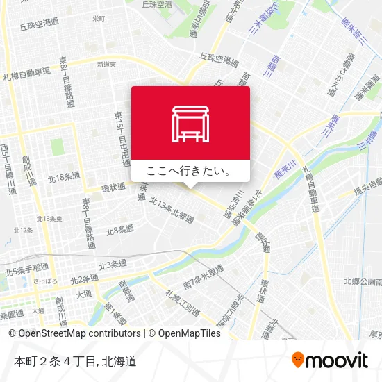 本町２条４丁目地図