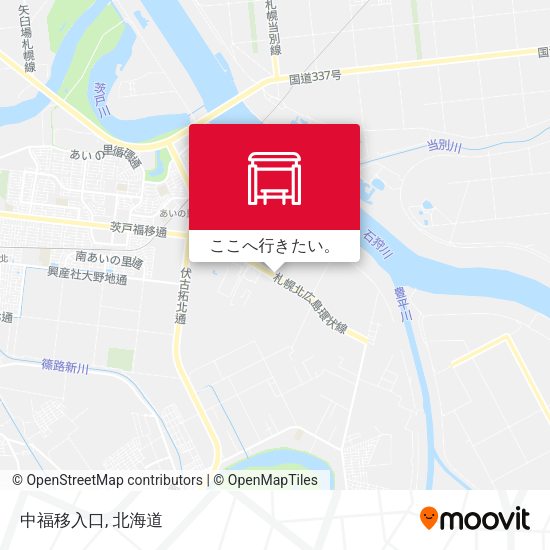 中福移入口地図