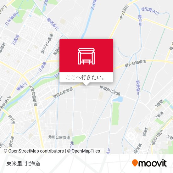 東米里地図