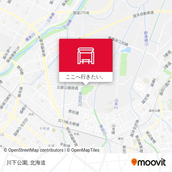 川下公園地図
