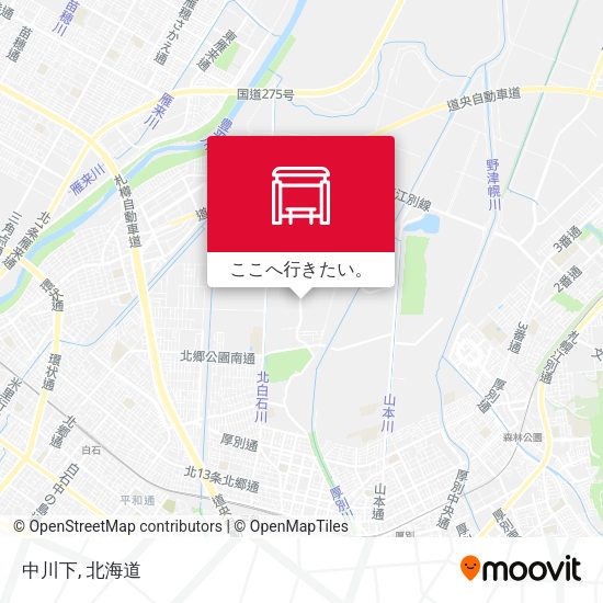 中川下地図