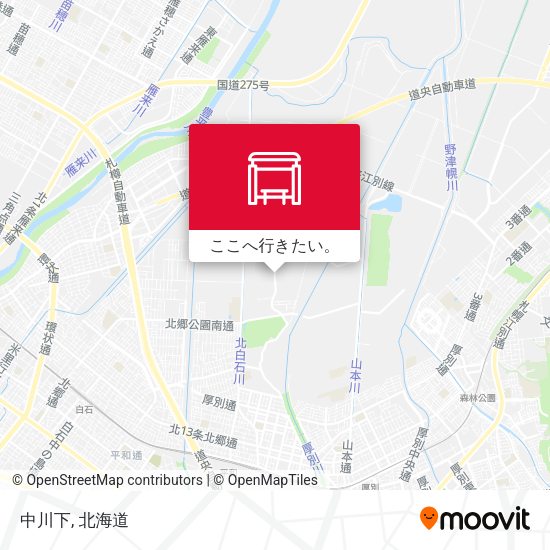 中川下地図