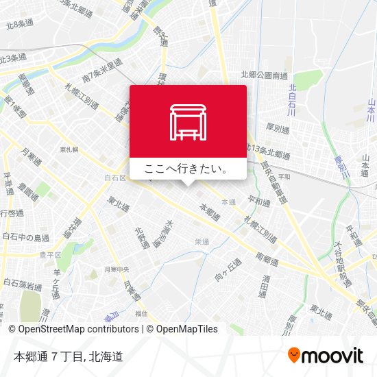 本郷通７丁目地図