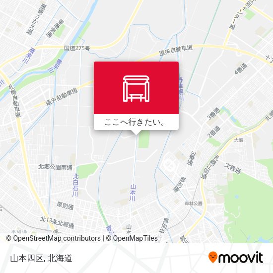 山本四区地図