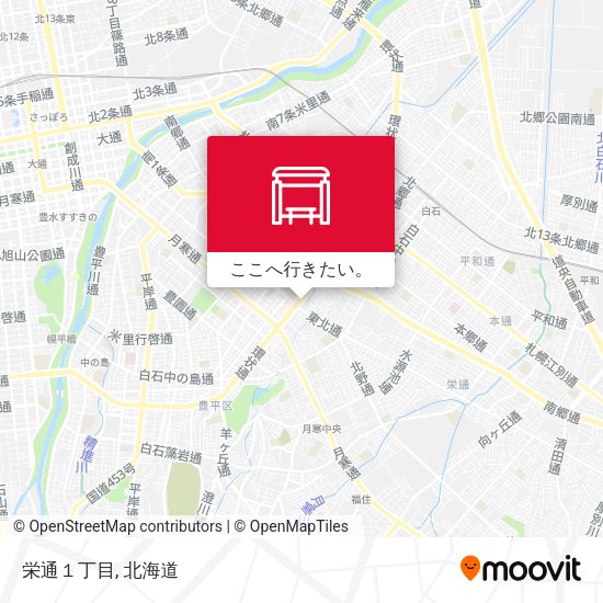 栄通１丁目地図