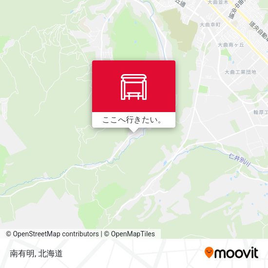 南有明地図