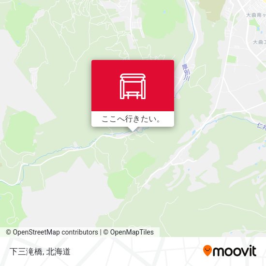 下三滝橋地図
