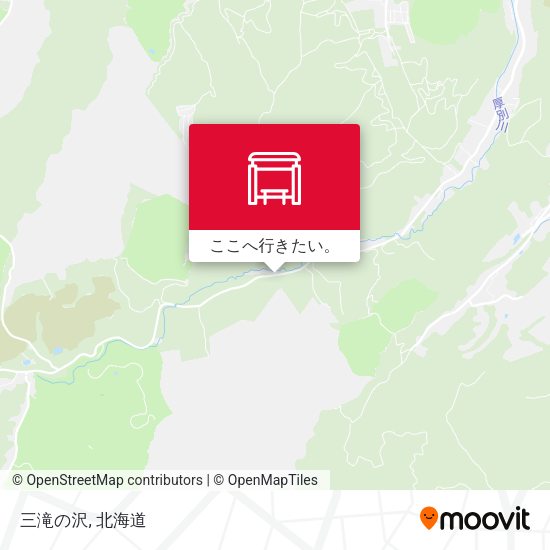 三滝の沢地図