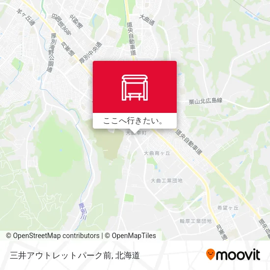 三井アウトレットパーク前地図