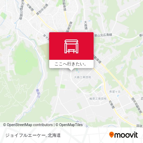 ジョイフルエーケー地図