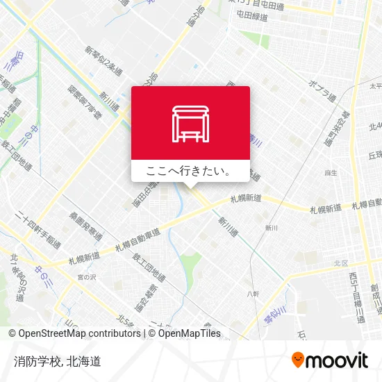 消防学校地図