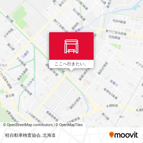軽自動車検査協会地図