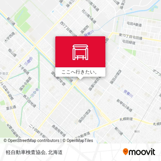 軽自動車検査協会地図