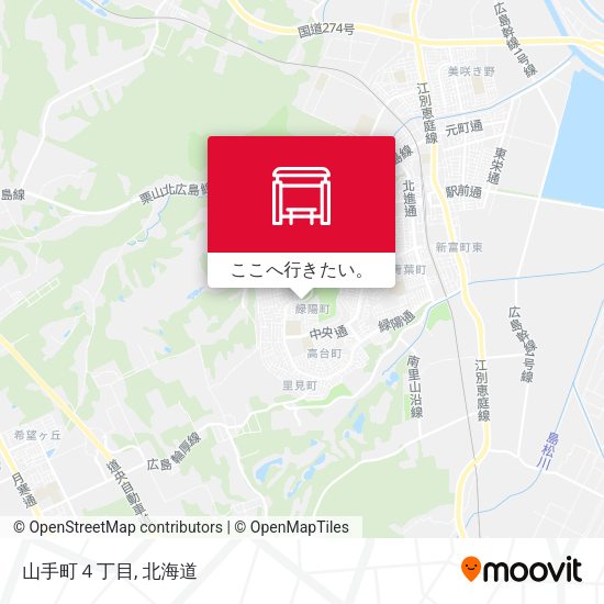 山手町４丁目地図
