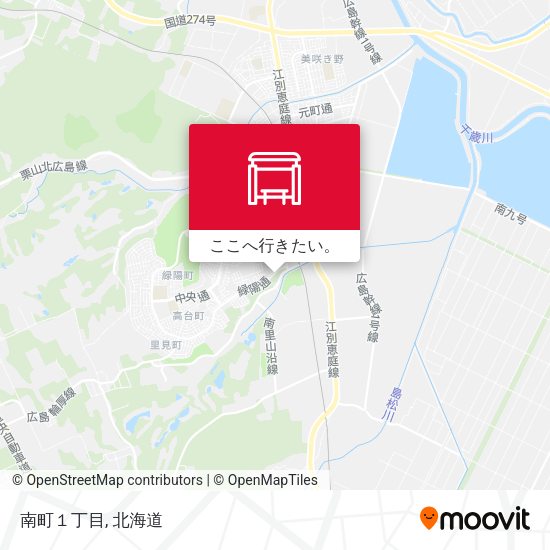 南町１丁目地図