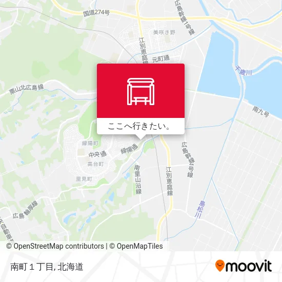 南町１丁目地図