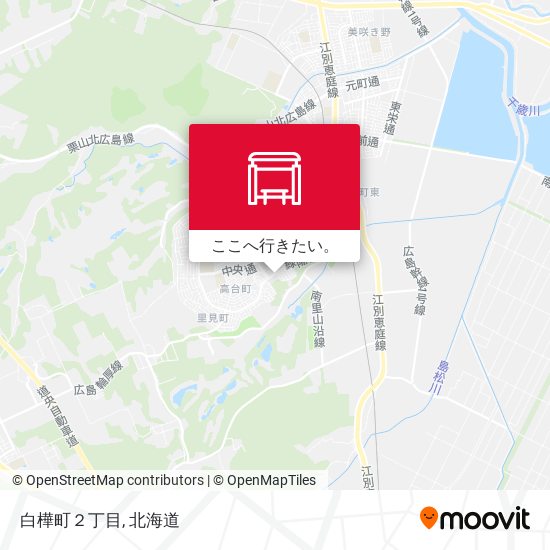 白樺町２丁目地図