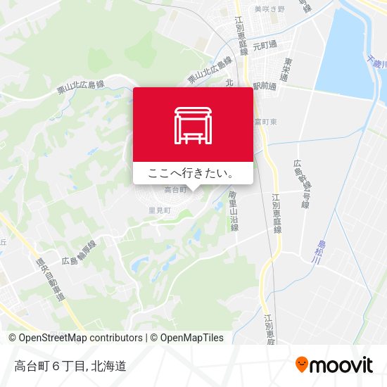 高台町６丁目地図