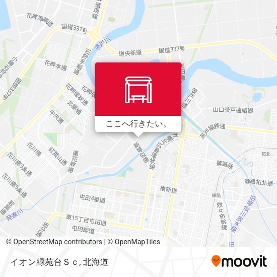 イオン緑苑台Ｓｃ地図