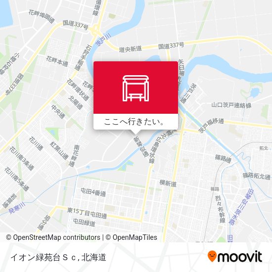 イオン緑苑台Ｓｃ地図