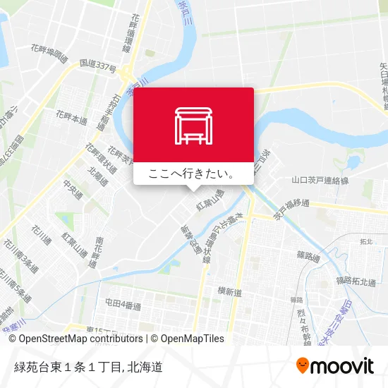 緑苑台東１条１丁目地図
