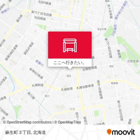 麻生町３丁目地図