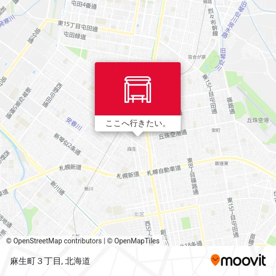 麻生町３丁目地図