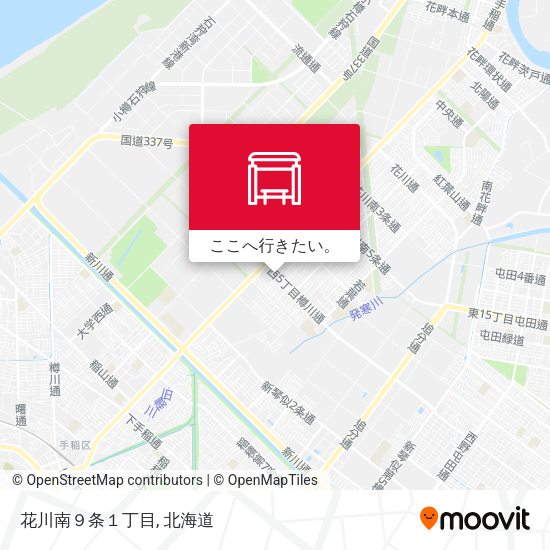 花川南９条１丁目地図