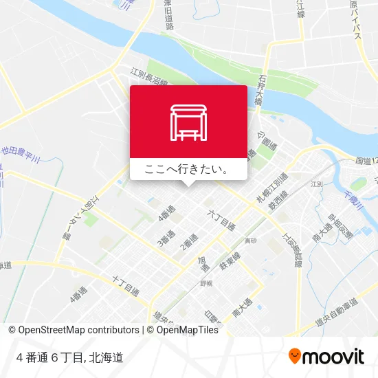 ４番通６丁目地図