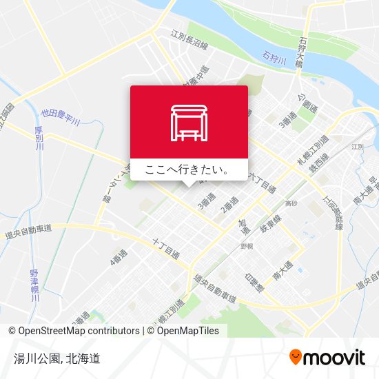 湯川公園地図
