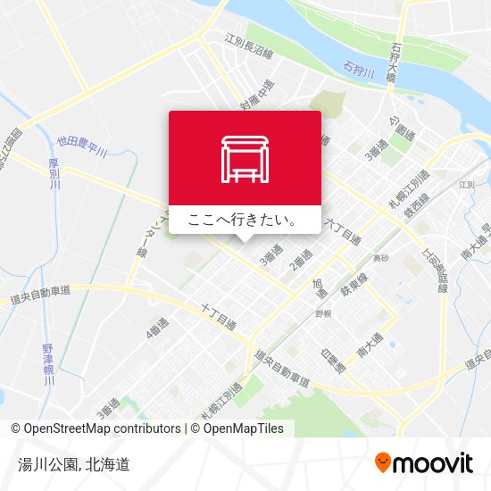 湯川公園地図