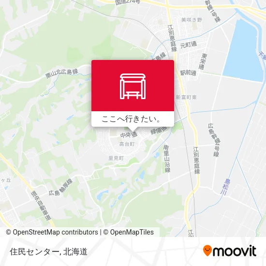 住民センター地図