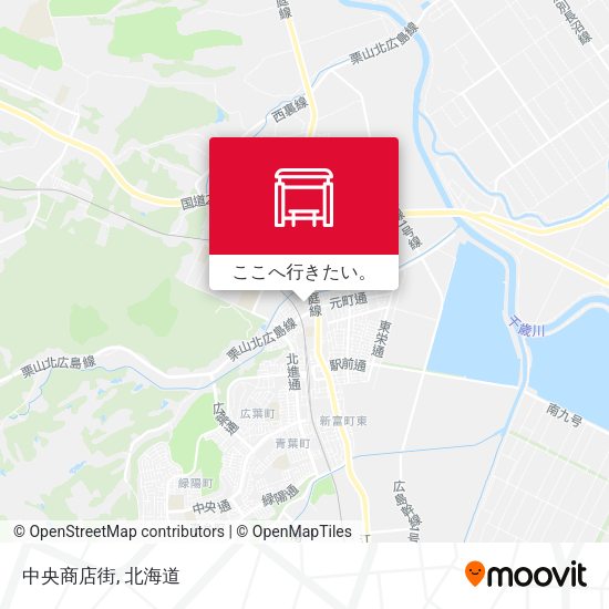 中央商店街地図