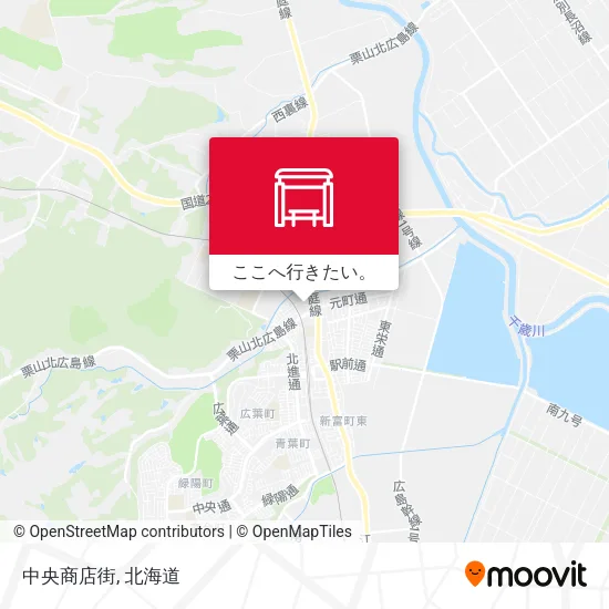 中央商店街地図