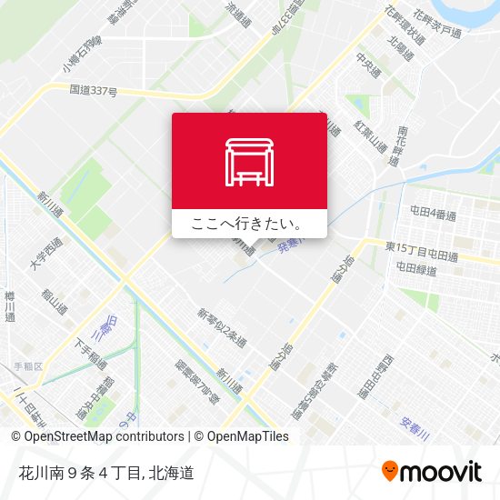 花川南９条４丁目地図