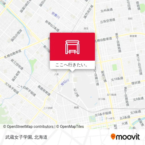武蔵女子学園地図