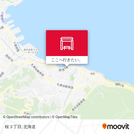 桜３丁目地図