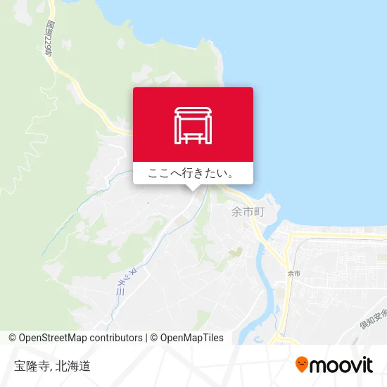 宝隆寺地図