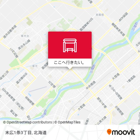 末広1条3丁目地図