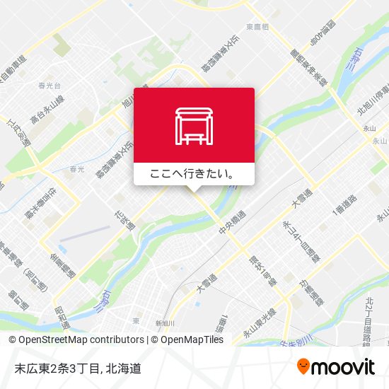 末広東2条3丁目地図