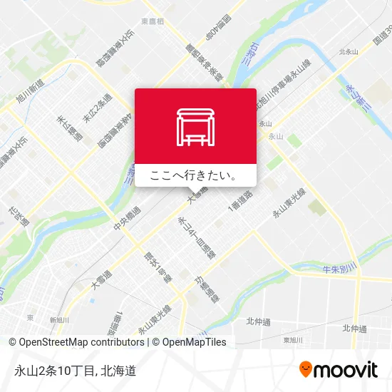 永山2条10丁目地図