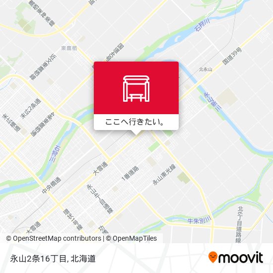 永山2条16丁目地図