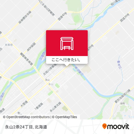 永山2条24丁目地図