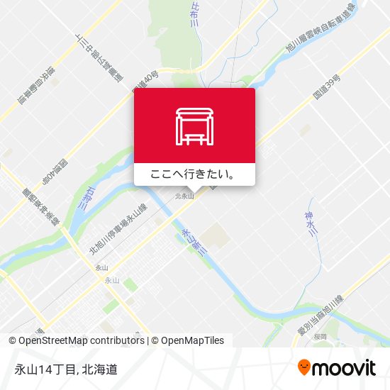 永山14丁目地図