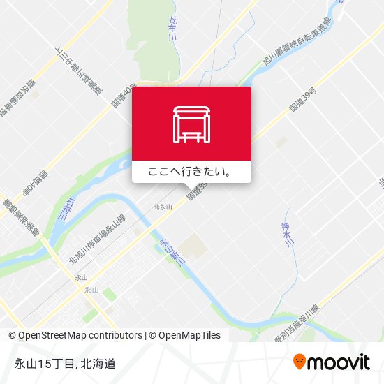 永山15丁目地図