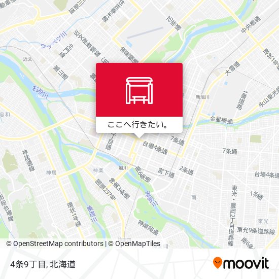 4条9丁目地図